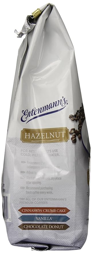 Entenmann's Ground Coffee Hazelnut Flavor 10-Ounce (Pack of 3)