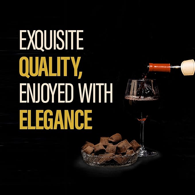 Dream of Truffles - Coffee Truffles | Bold Coffee Flavor | Smooth &amp Creamy | Dark Cocoa Dusted Candy Truffles in a Premium Gift Box | Made in Sweden | 200g