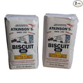 Atkinson’s Biscuit Mix – 2 lb Bags (Pack of 2) | Classic Southern Biscuit Blend Since 1757 | Made with Cholesterol-Free Shortening | Just Add Buttermilk Milk or Water (comes with Southern recipe car