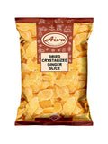 Aiva Dried Crystallized Ginger Slices - 5 LB Crystalized Ginger Pieces Candied Ginger Slice for Baking &amp Digestive Support