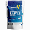 Yellow.fit Peppermint Whole Leaf Tea – 1500mg Loose Leaf Herbal Tea Caffeine-Free Peppermint Leaves Naturally Refreshing Herbal Infusion 66 Servings