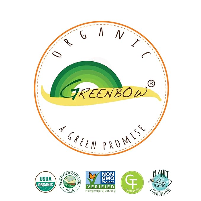 GREENBOW Organic Honey w/Fresh Royal Jelly - 100% USDA Certified Organic Non-GMO Gluten Free - Whole Food (22oz_Fresh Royal Jelly contents 30000 mg)