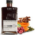 Strongwater Smoked Old Fashioned Craft Cocktail Mixer - Makes 32 Cocktails - Handcrafted Old Fashioned Syrup with Lapsang Souchong Tea Sugar Citrus &amp Cherry