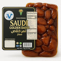 Khalas Premium Saudi Golden Dates - 1kg (2.2 lb) Vacuum Sealed Pack - 100% Natural No Added Sugar Healthy Energy Snack - Product of Saudi Arabia