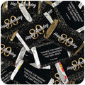 102 Pcs 80th Birthday Candy Party Favors Miniatures Chocolate - No Assembly Required