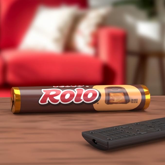 ROLO Rich Chocolate Caramels Candy Rolls 1.7 oz (18 Count)
