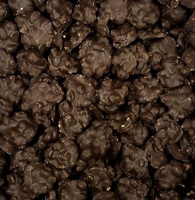 Goodland Farms Dark Chocolate Peanut Clusters 2 Pounds - Wholesale Bulk Candy Chocolate Covered Peanuts