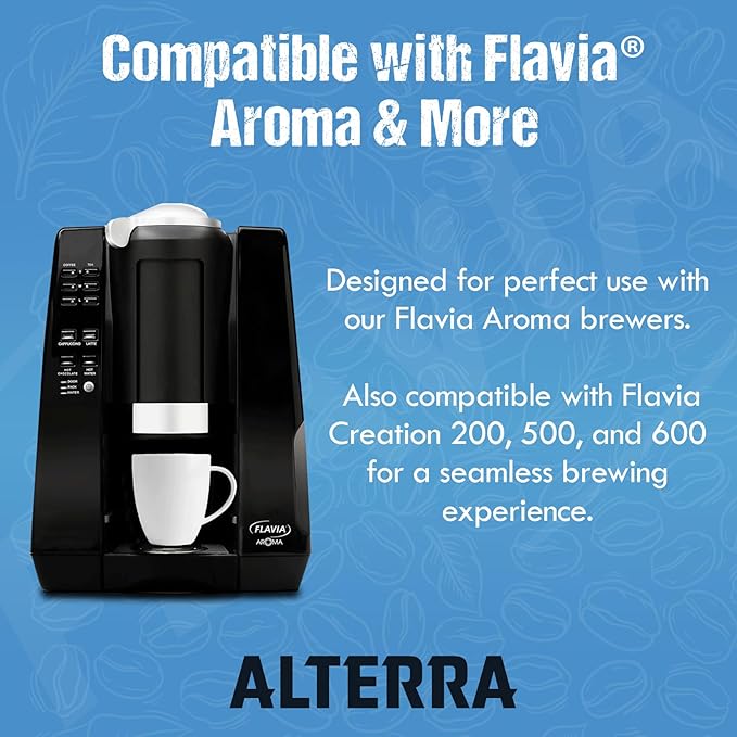 FLAVIA ALTERRA COFFEE Sumatra Dark Roast 20-Count Freshpacks (Pack of 1)