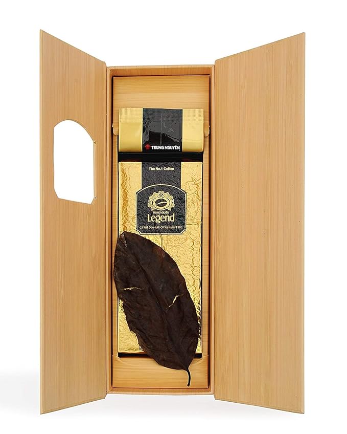 Trung Nguyen Legend Limited and Special Edition Weasel Vietnamese Coffee. Packet of 8.8 Ounce Coffee and Prestigious Present Packing
