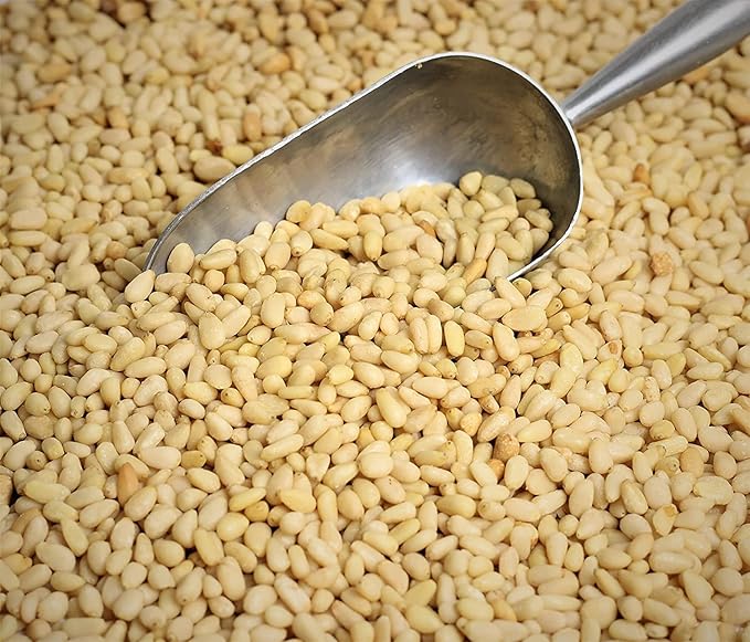 Pine Nuts Raw by It’s Delish 2 lbs Bulk | Unsalted Raw Pine Nuts for Baking Pesto or Salads | Natural and Kosher Pine Nuts for Vegan Snacking