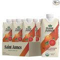 Saint James Iced Tea | Blood Orange Organic Green Tea | Organic Non-GMO Green Tea 12 Pack (16.9oz each) (Blood Orange)