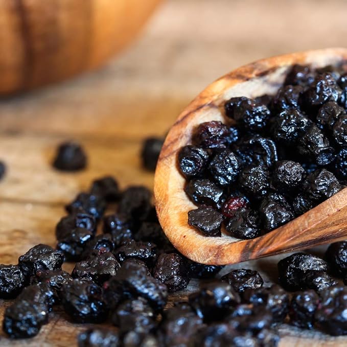 Dried Blueberries by Its Delish 4 Lbs Bulk | Fresh Dry Blueberry Fruit Berry Snack Blue Berries for Baking and Snacking | Healthy Snacks Vegan Kosher