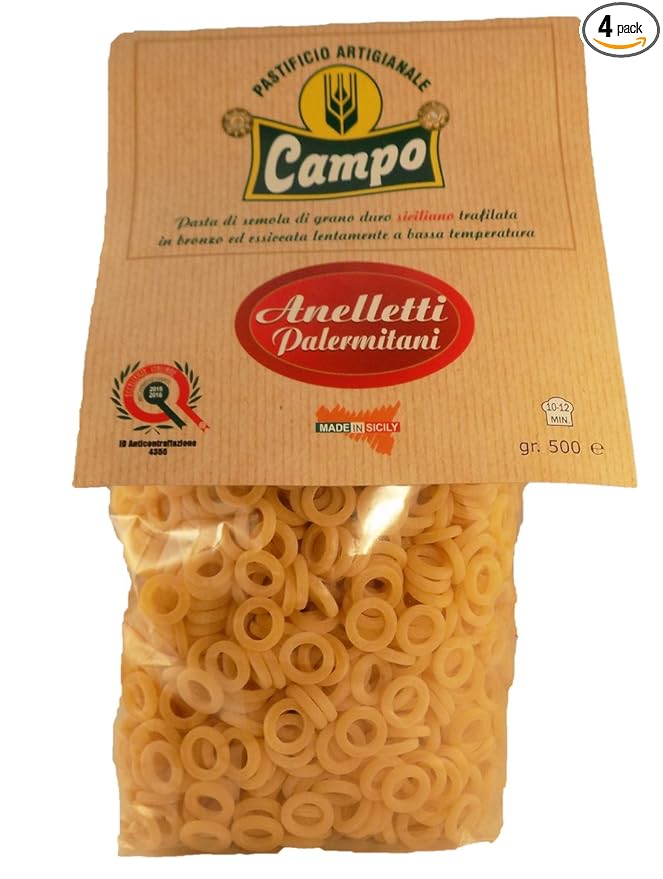 Anelletti Al Forno | Campo | Fresh Italian Pasta | Ready in 10 Minutes | Pack of 4 |