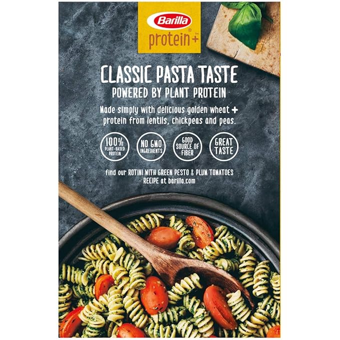 Barilla Rotini Plus 14.5 Ounce Boxes (Pack of 8)