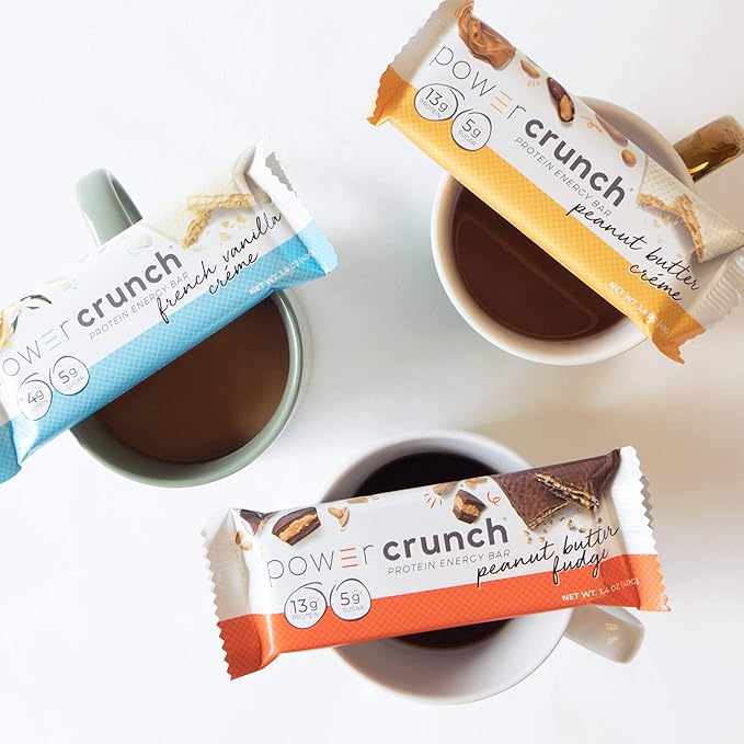 Power Crunch Original Protein Bars Variety Pack All 14 Delicious Flavors High Protein Energy Snack 1.4-Ounce Bars (Pack of 14)