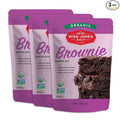 Miss Jones Baking Organic Fudge Brownie Mix Non-GMO Vegan-Friendly: Rich Cocoa (Pack of 3)