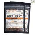 Ace Organix Brisket Beef Jerky High Protein Snack HoneyBBQ Made in USA (2 Pack)