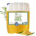 Kevala Organic Extra Virgin Sesame Oil - 17.5 lb – Sesame Seed Organic – Cooking Oil – Cold Pressed - Unrefined