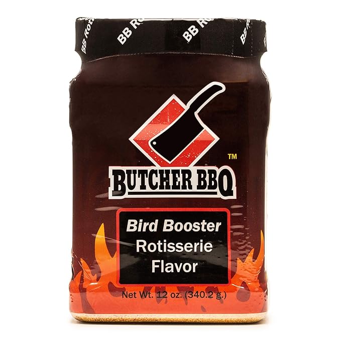 Butcher BBQ | Bird Booster Rotisserie Turkey Injector Marinade | World Championship Winning Formula | Better Than Turkey Brine | More Moisture and Flavor for Poultry | Chicken &amp Turkey Seasoning