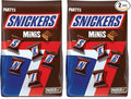 SNICKERS Minis Size Milk Chocolate Candy Bar Bulk Assortment 35.6 oz Bag (Pack of 2)