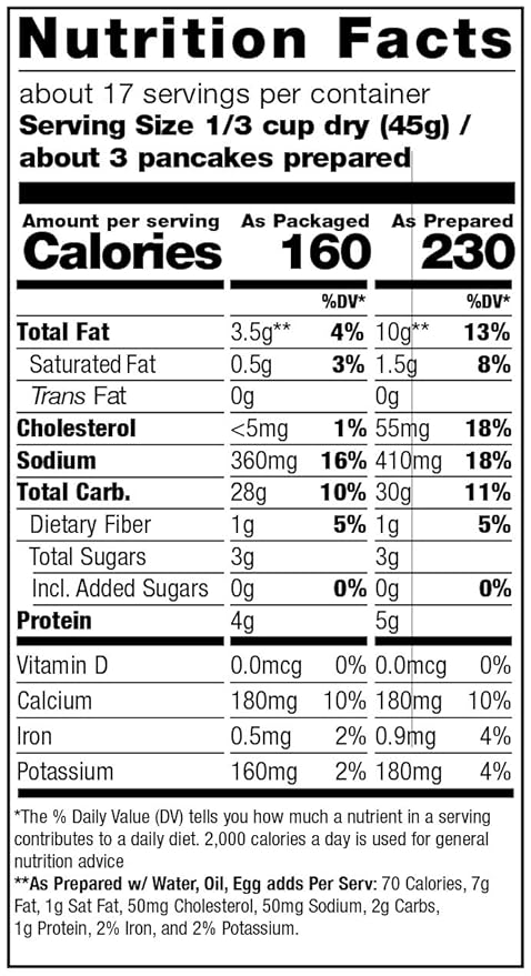 Pamela's Gluten Free Baking and Pancake Mix Waffles Cake &amp Cookies Too Kosher 1.5-Pound Bag (Pack of 6)