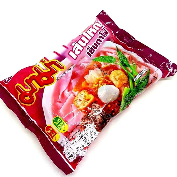 (50g. x 5 Packs) Yentafo Flavour Quick Cooking Thai Instant Noodles Soup Fest Spicy Food
