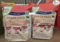Generic Simply Nature NON-GMO Snack Pack Freeze Dried Strawberries 6 Packages 2.1oz 60g (Two Bags) Standard