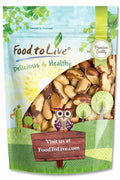 Food to Live Brazil Nuts 4 Pounds - Raw Whole No Shell Unsalted Kosher Vegan Keto and Paleo Friendly Bulk Good Source of Selenium Low Sodium &amp Carb Food Trail Mix Snack