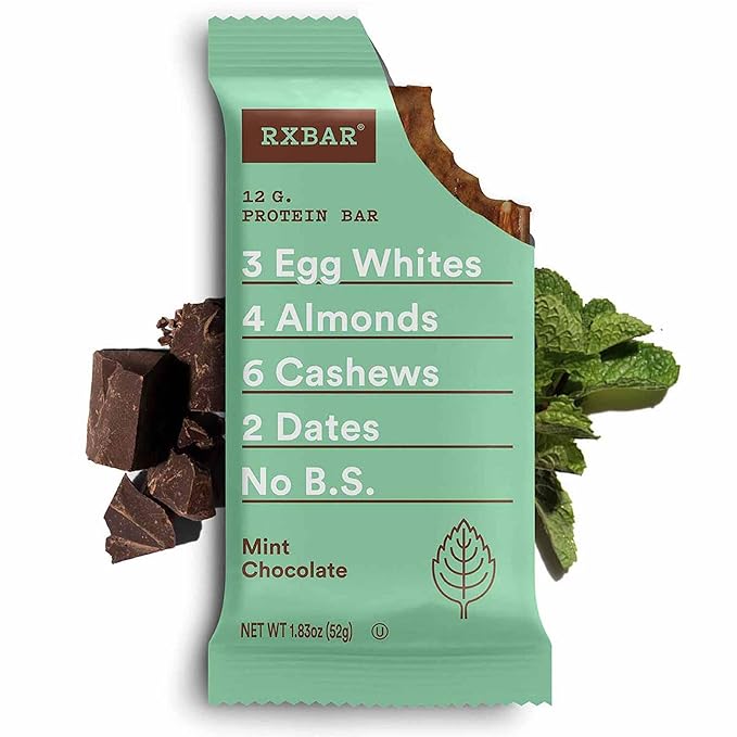 RXBAR Protein Bars 12g Protein Gluten Free Snacks Variety Pack (28 Bars)