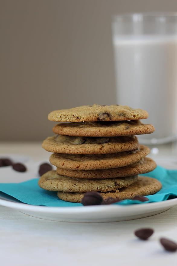 Jessica’s Natural Foods - Gluten-Free Chocolate Chip Cookie Mix Made with the Ancient-Grain Teff and Wholesome Oat Flour Non-GMO and Gluten Free 3 Per Pack