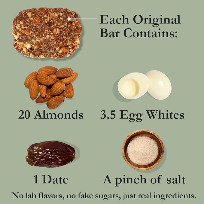 CuraBar Protein Bars – 17g Protein Low Carb Gluten Free Dairy Free Healthy Snack Seed Oil Free No Artificial Ingredients 12 Count Original