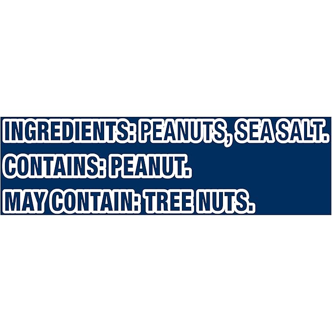 PLANTERS Peanuts Dry Roasted Peanuts Lightly Salted Snack Mix Snacks for Adults - 16 oz. Jars Pack of 12 PLANTERS Nuts
