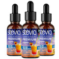 Sex On The Beach Premium Stevia Drops. Organic Liquid Stevia Sugar Substitute Naturally Sweet Non-Bitter 0 Calorie 0 Carb NON-GMO Diabetic &amp Keto Friendly (1oz) Glass Bottles (Pack of 3)