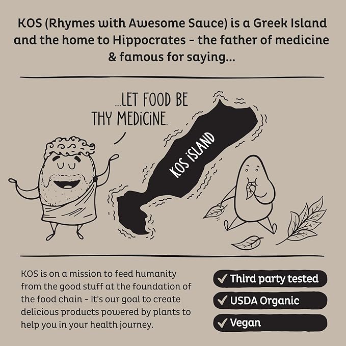 KOS Organic Coconut Milk Powder USDA Certified Organic - 0g Sugar MCT Plant Based Creamer for Coffee Smoothies Vegan Keto Paleo Friendly Non-GMO Gluten or Dairy- 12.6oz 179 Servings