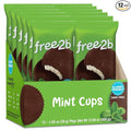 Free2b Mint Cups Safe for School and Allergy Friendly Gluten-Free Dairy-Free Nut-Free and Soy-Free 2-Cup Packages (Pack of 12 Mint)