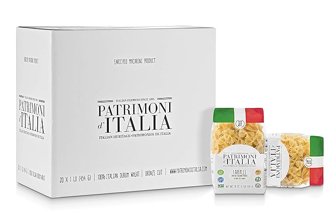 Patrimoni d'Italia Farfalle 1 Pound (Pack of 20)