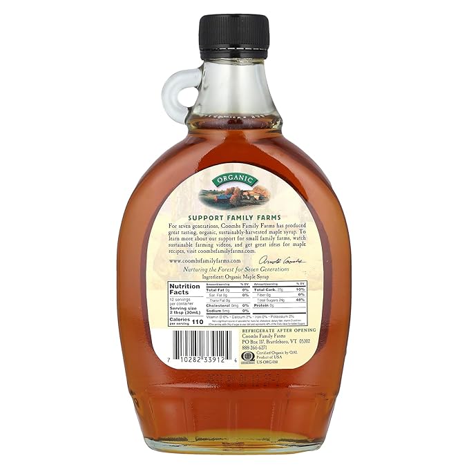 Coombs Family Farms Grade A Maple Syrup 12 oz