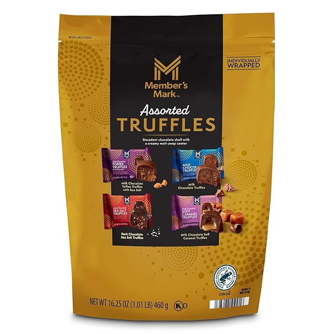 Member's Mark Assorted Chocolate Truffles 16.5 Ounce