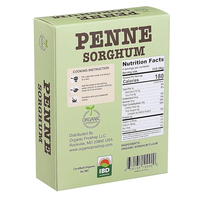 Organic Sorghum Penne