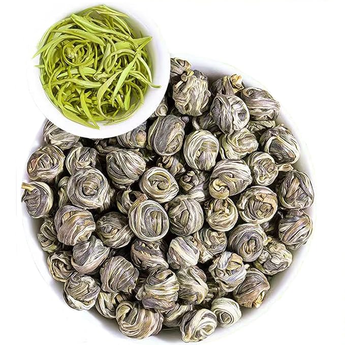 Jasmine Dragon Pearls Green Tea 7.05 oz Jasmine Pearl Dragon Ball Loose Leaf Tea