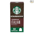 Starbucks by Nespresso Original Line Dark Roast Italian Roast Coffee 50-count Espresso Pods