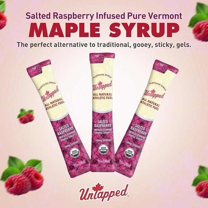 Salted Raspberry Infused Maple Syrup