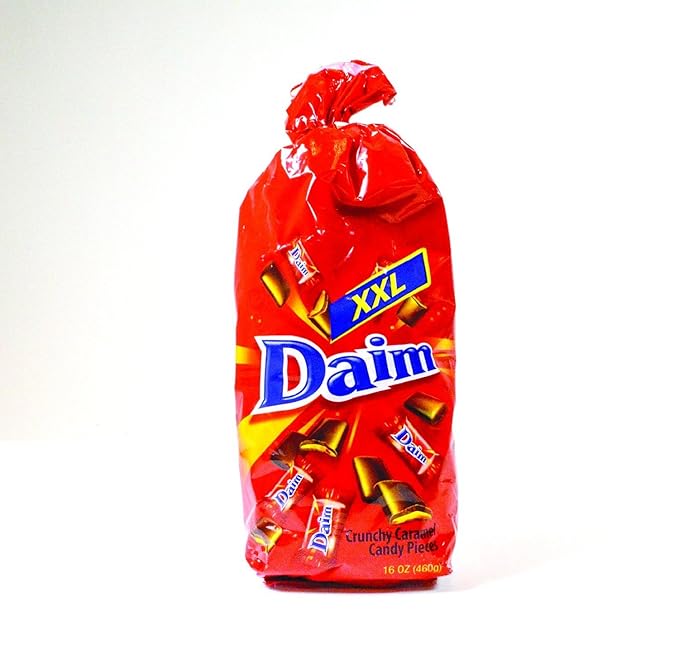 Daim Chocolate Bags Individual wrapped Daim Chocolates 16oz (460g)