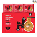 Hethstia High-Protein Ramen Spicy Beef Flavor With 32g Plant-Based Protein 6-Pack Instant Healthy Ramen Noodle Soup Non-Fried Non-GMO Low Fat Vegetarian-Friendly