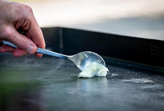 CARON &amp DOUCET - 100% Plant-Based Griddle Oil &amp Seasoning Set: Best For Maintaining Protecting &amp Conditioning Griddle!