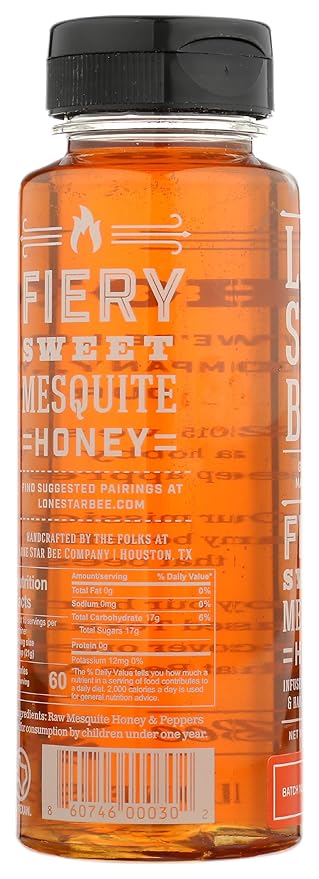 Lonestar Bee Co. Honey Fiery Mesquite 12 Ounce