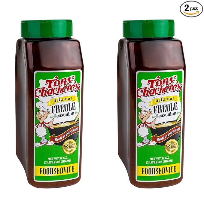 Tony Chachere's Creole Seasoning 32oz (2 Pack)