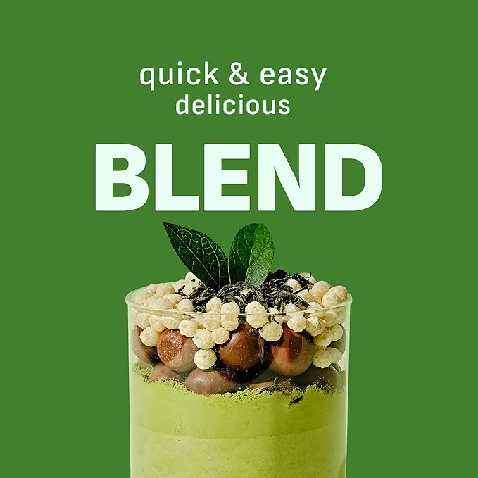 GreenTea Matcha Protein Shake With Crunchy Protein Balls Protein Smoothie Powder - 21g Protein Low Sugar Keto-Friendly Meal Replacement Shake 22.22oz 14 Servings 14 Servings (1 X 22.22oz)