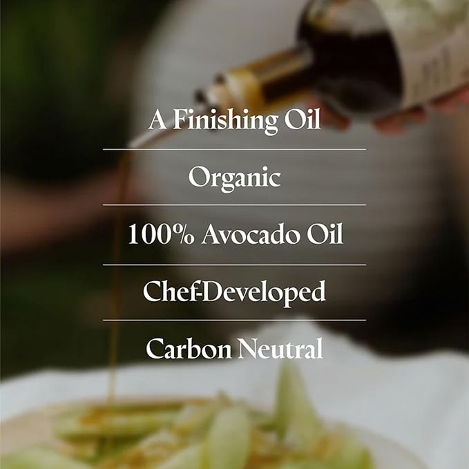 west~bourne Organic Avocado Oil Set (2 x 12.7 Fl oz) – 100% Pure Oil for High Heat Cooking &amp Cold Pressed Extra Virgin Finishing Oil in Glass Bottles - Non-GMO Vegan Gluten-Free Paleo Friendly