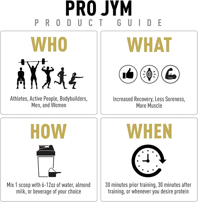 JYM Supplement Science Pro JYM Chocolate Cookie Crunch Protein Powder - Whey Protein Isolates Casein &amp Milk Protein Lean Muscle Building for Men &amp Women 22 Servings